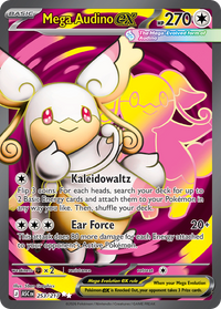 Pokémon TCG - Mega Audino ex - 253/217 - Ascended Heroes - Ultra Rare Holo - NM