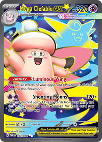Pokémon TCG - Mega Clefable ex - 103/088 - Perfect Order - Ultra Rare Holo - NM