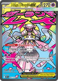 Pokémon TCG - Mega Diancie ex - 267/217 - Ascended Heroes - Mega Attack Rare - NM