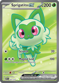 Pokémon TCG - Sprigatito ex - 251/217 - Ascended Heroes - Ultra Rare Holo