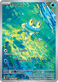 Pokémon TCG - Froakie - 088/086 - Chaos Rising (ME04) - Illustration Rare Holo - NM