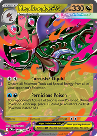 Pokémon TCG - Mega Dragalge ex - 065/086 - Chaos Rising - Double Rare Holo - NM