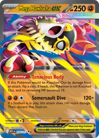Pokémon TCG - Mega Hawlucha ex - 116/217 - Ascended Heroes - Double Rare Holo - NM