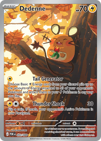 Pokémon TCG - Dedenne - 093/088 - Perfect Order - Illustration Rare Holo - NM