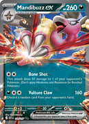 Pokémon TCG - Mandibuzz ex - 139/217 - Ascended Heroes - Double Rare - NM