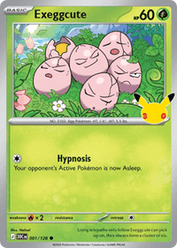 Exeggcute - #1/128 - 30th Celebration
