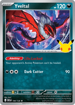 Yveltal - 30th Celebration #100/128