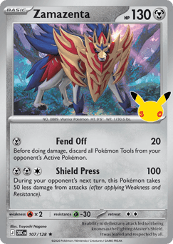 Zamazenta - 30th Celebration #107/128