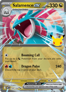 Salamence ex - 30th Celebration #109/128
