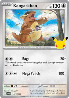 Kangaskhan - 30th Celebration #114/128