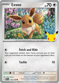 Eevee - #116/128 - 30th Celebration