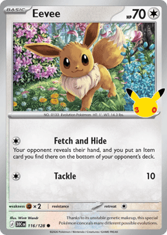 Eevee - 30th Celebration #116/128