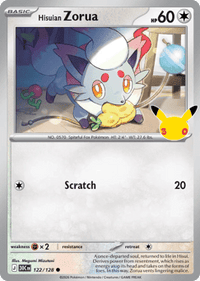 Hisuian Zorua - #122/128 - 30th Celebration
