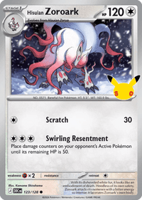 Hisuian Zoroark - #123/128 - 30th Celebration
