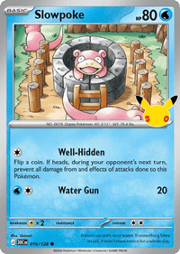 Slowpoke - #16/128 - 30th Celebration