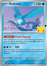 Articuno - #18/128 - 30th Celebration