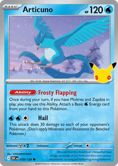 Articuno - #18/128 - 30th Celebration