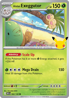 Alolan Exeggutor - 30th Celebration #2/128