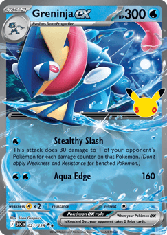 Greninja ex - #21/128 - 30th Celebration