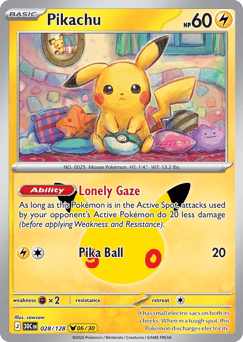 Pikachu - #28/128 - 30th Celebration