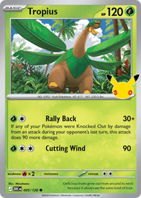 Tropius - #5/128 - 30th Celebration