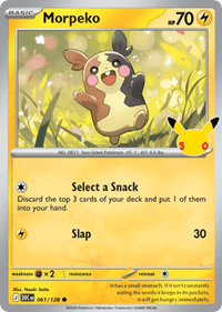 Morpeko - #61/128 - 30th Celebration