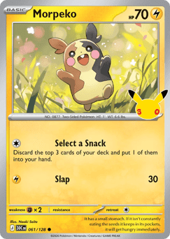 Morpeko - 30th Celebration #61/128