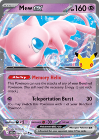 Mew ex - #66/128 - 30th Celebration