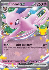Espeon ex - #70/128 - 30th Celebration