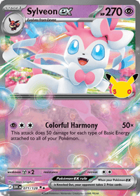 Sylveon ex - #71/128 - 30th Celebration