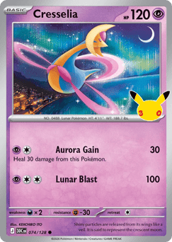Cresselia - 30th Celebration #74/128