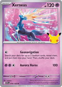 Xerneas - #76/128 - 30th Celebration