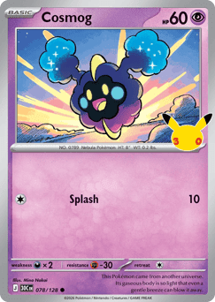 Cosmog - 30th Celebration #78/128