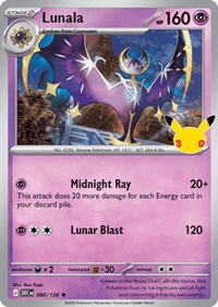 Lunala - #80/128 - 30th Celebration