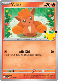 Vulpix - #9/128 - 30th Celebration