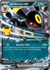 Umbreon ex - #92/128 - 30th Celebration