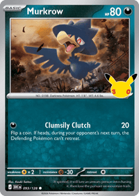 Murkrow - #93/128 - 30th Celebration