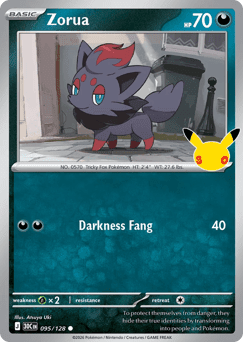 Zorua - 30th Celebration #95/128