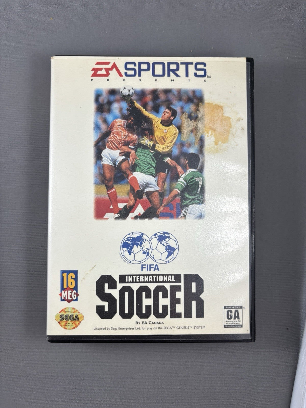 1993 FIFA International Soccer Sega Genesis-  No Manual
