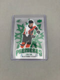 2024-25 UD Ice Hockey #183 Helge Grans /199 Green Clear Cut Premieres Card