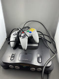 Nintendo 64 N64 Console System with Controller and Cables Tested & Working