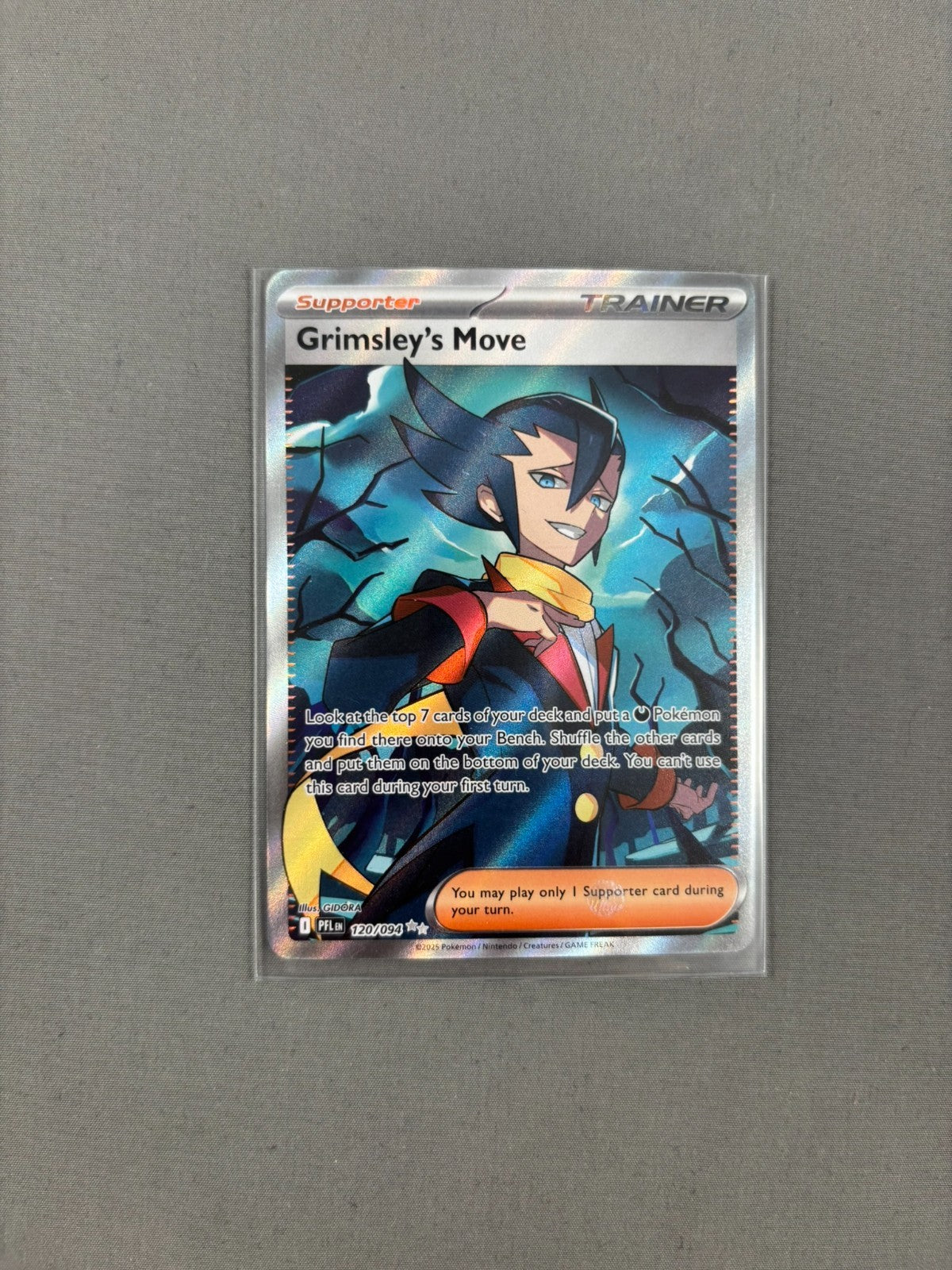 Grimsley's Move 120/094 Ultra Rare Phantasmal Flames Pokemon NM