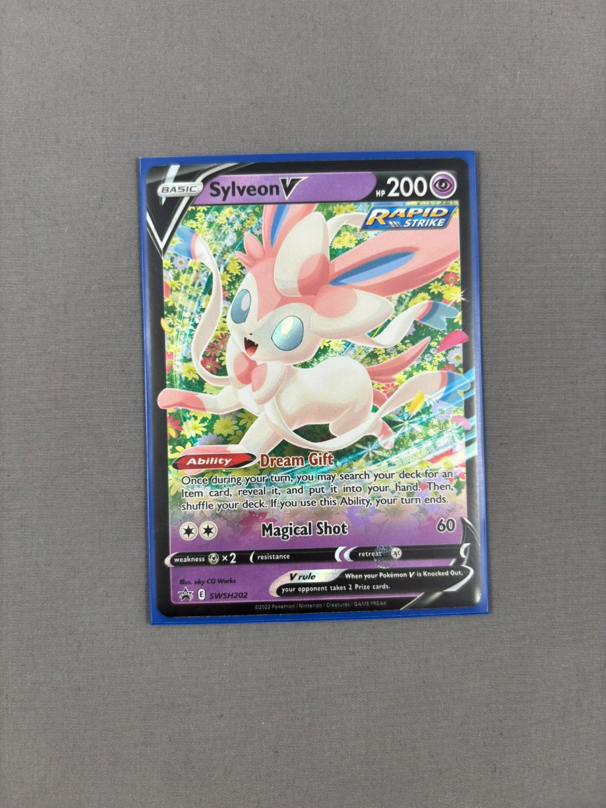Sylveon V SWSH202 Holo Promo Sword & Shield Promo Pokemon Near Mint