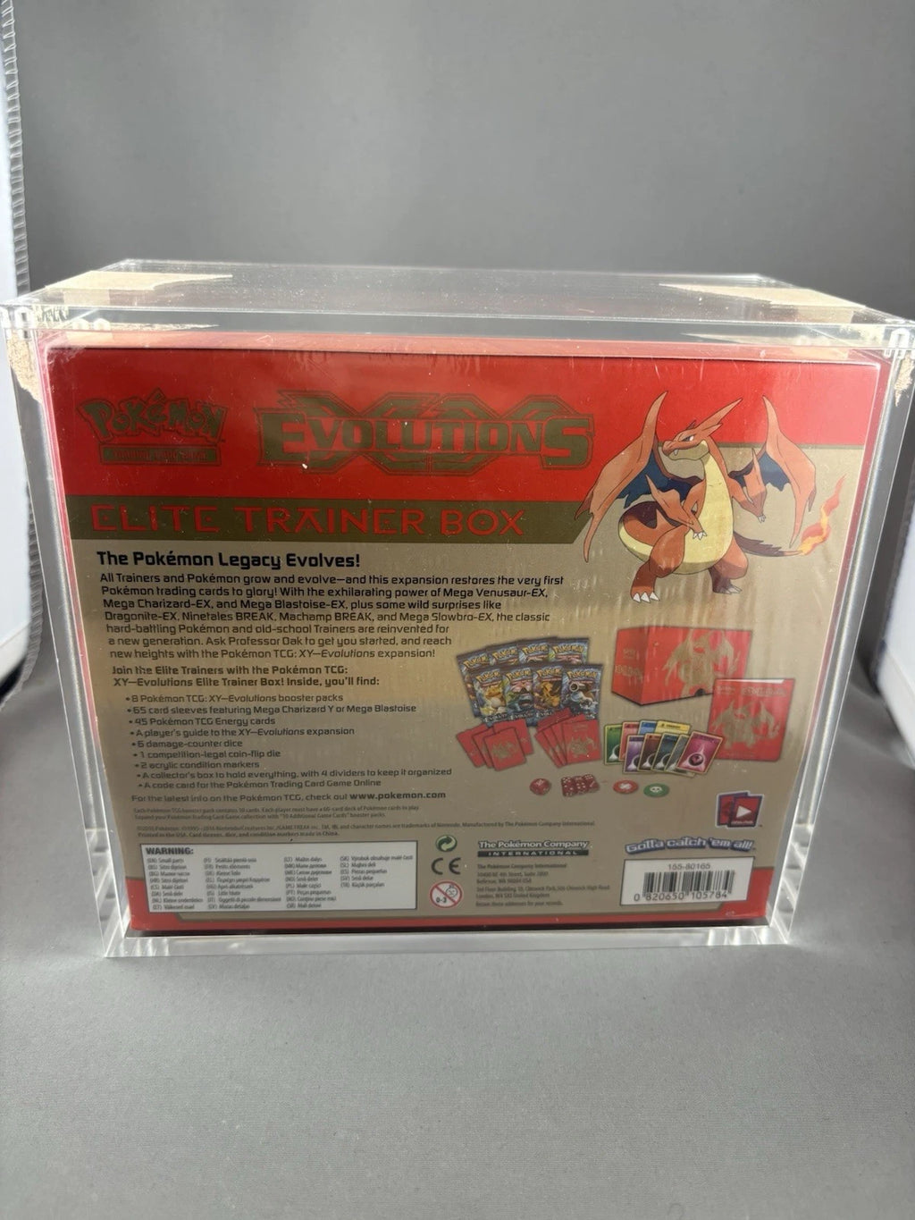 Pokemon TCG XY Evolutions Charizard Elite Trainer Box ETB Factory Sealed New