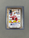 2024-25 UPPER DECK ENGRAINED ICONS BEEHIVE PORTRAIT SIGNATURES ANDREAS LILJA