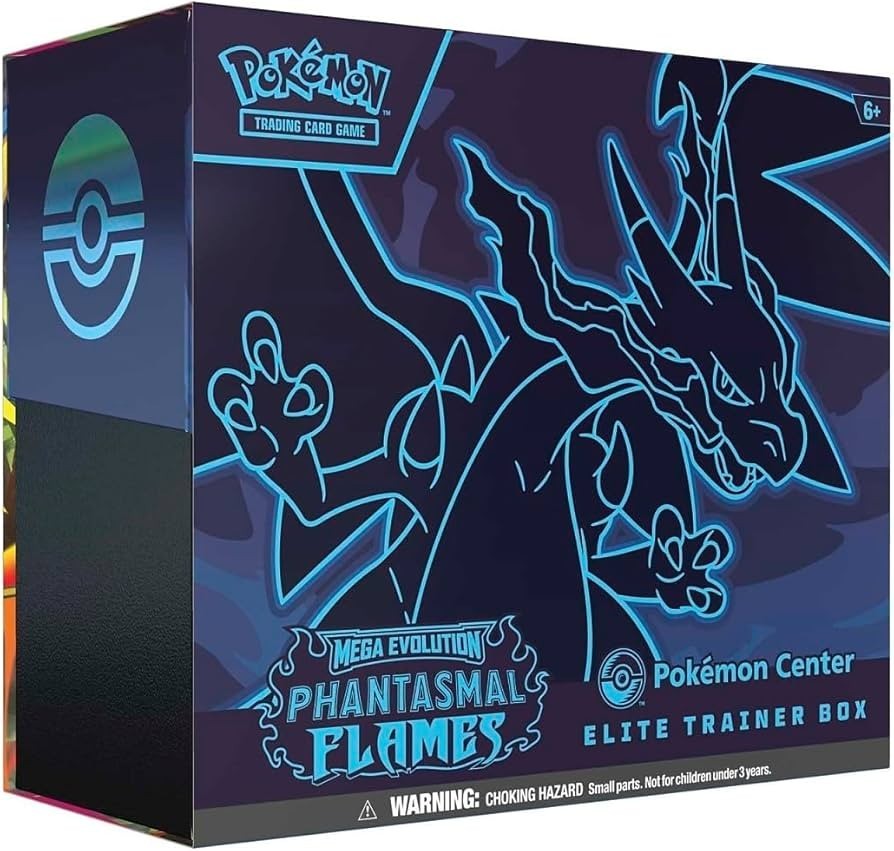 Pokemon Phantasmal Flames Elite Trainer Box Pokemon Center SEALED NEW