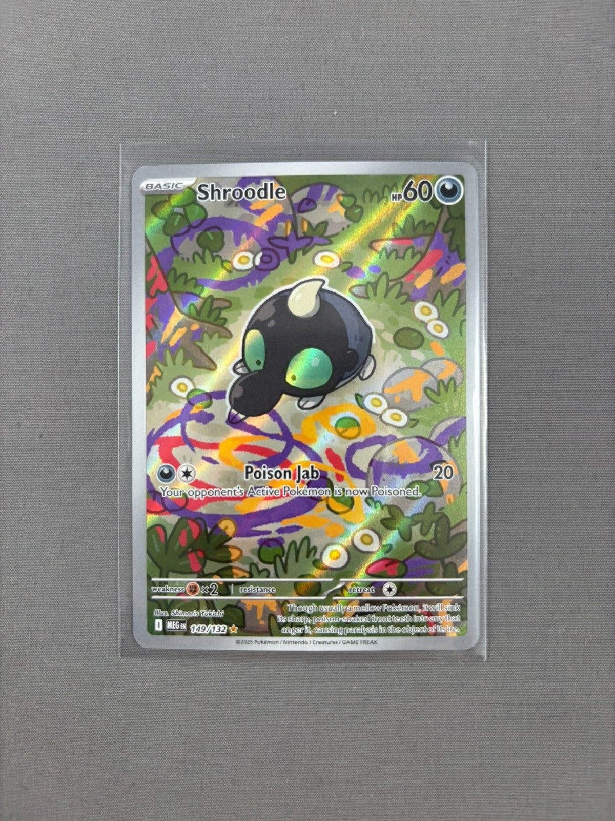 Shroodle 149/132 - Mega Evolution - Illustration Rare