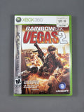 Rainbow Six Vegas 2 (Xbox 360, 2008) CIB Complete W/Manual & 2 Discs