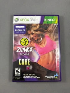 Zumba Fitness: Core (Microsoft Xbox 360, 2012) CIB COMPLETE