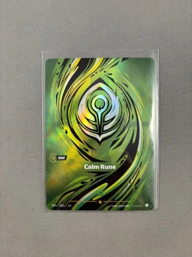 Calm Rune R02a Riftbound Foil Vendetta NM